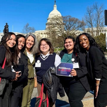 nursing students at AACN in Washington, DC