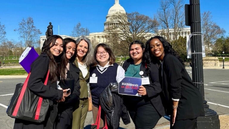 Read the story: SONHP Students Represent USF at the AACN Student Policy Summit