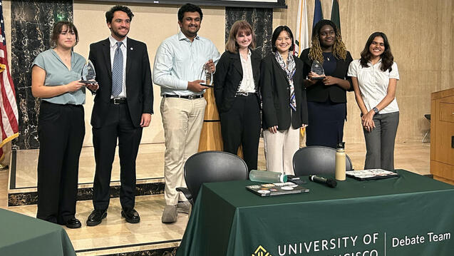 Read the story: USF Convenes Debate Tournament With a Twist