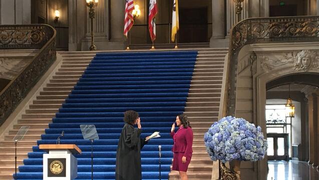 Read the story: London Breed Steps Up, Again