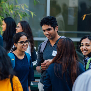 Indian students reception at USF