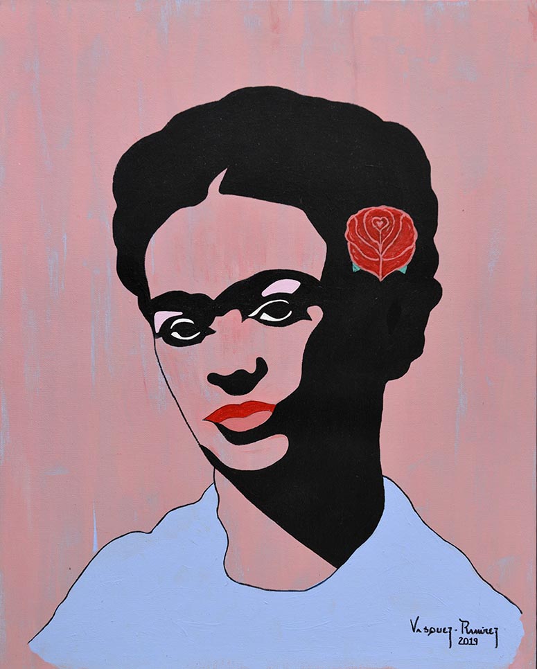 Art piece "Untitled (Frida Kahlo)" by Vasquez Ramirez