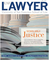 USF Lawyer Magazine - Scholarly Justice
