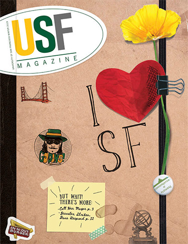 USF Magazine cover winter 2019