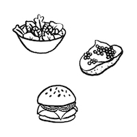 Food illustrations