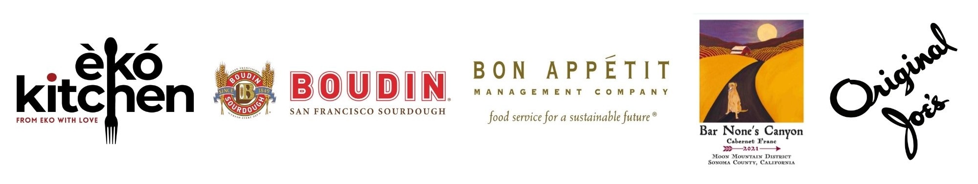 Eko Kitchen, Boudin, Bon Appétit, Bar None's Canyon, Original Joe's
