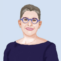 an illustration of carol aceves