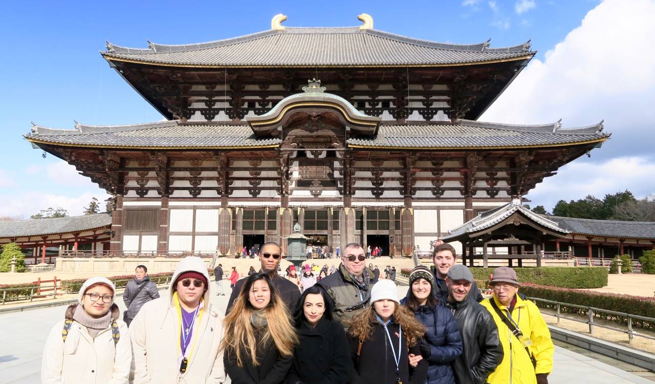 USF Graduate Students visit Nara, Japan