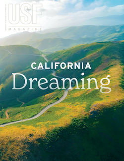 USF Magazine December 2021 cover
