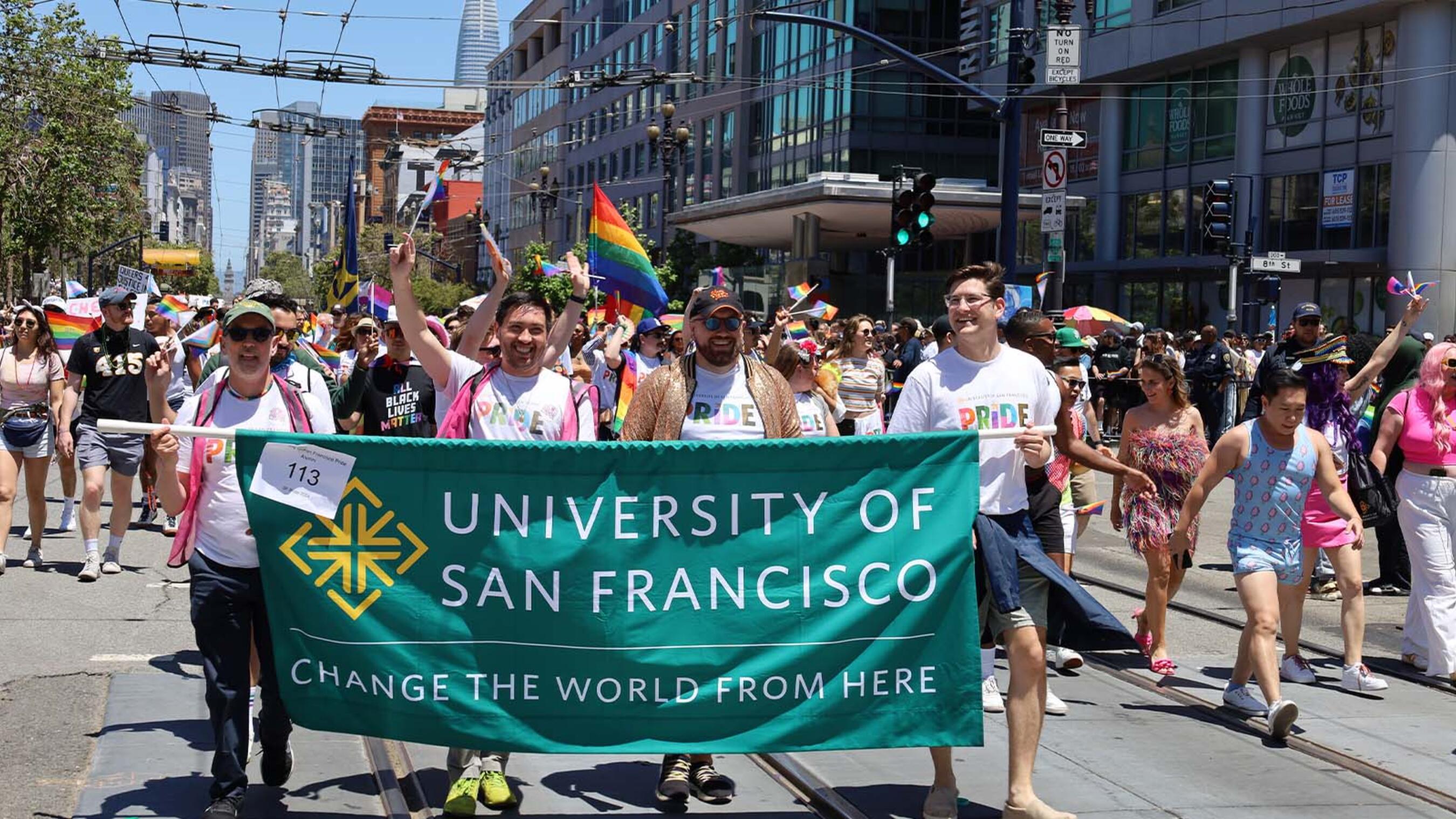 Marching with Pride Highlights from USF