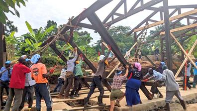 building the Uganda School for the Arts