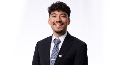 USF admission counselor Diego Villegas