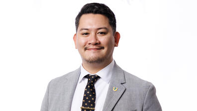 Admission Counselor Francis Calimlim