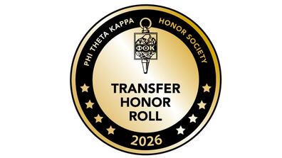 Transfer Honor Roll Badge 2026