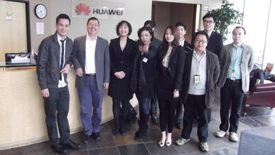 MBA Students Visit Huawei 1