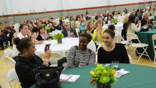 Table with students and parent