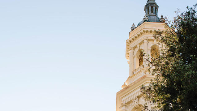 Top of St. Ignatius church