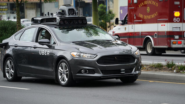 self driving car in san francisco