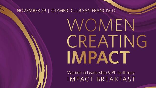 Impact breakfast November 29, 2022 at the Olympic Club 