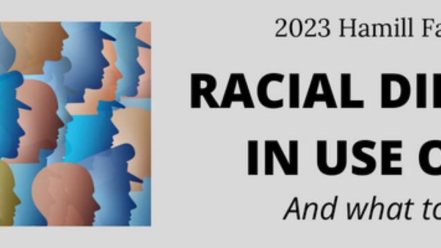 Read event details: Hamill Lecture: Racial Differences and Use of Force - And What to Do About it