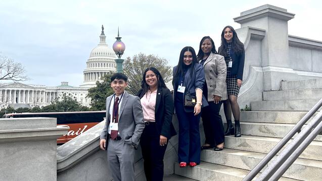 USF SONHP students on Capitol Hill