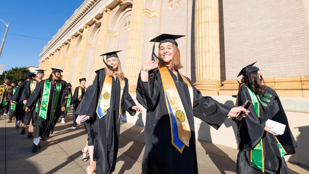 Read the story: USF Convenes 164th Commencement