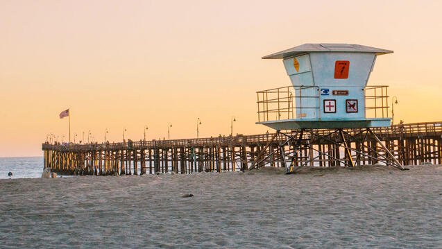 Beach in Orange County