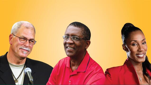 Read event details: The Silk Speaker Series at the University of San Francisco Presents Championing Excellence: A Dialogue with Basketball Legends Lisa Leslie, Phil Jackson, and Bill Cartwright