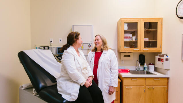 Nurses working together.