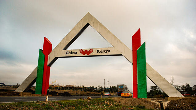 china kenya sign