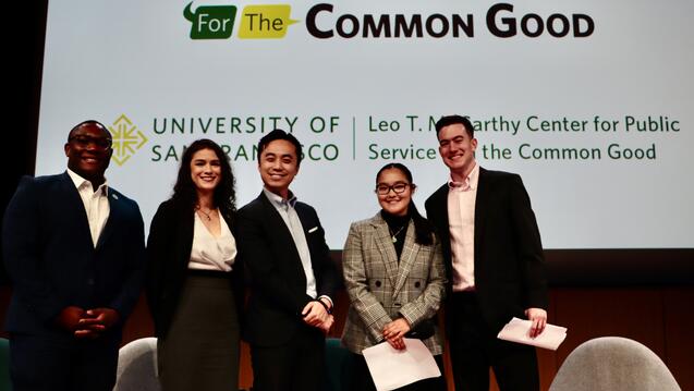 Read the story: The Leo T. McCarthy Center for Public Service and the Common Good at the University of San Francisco to Team Up with KQED Live to Speak with Next-Generation Leaders