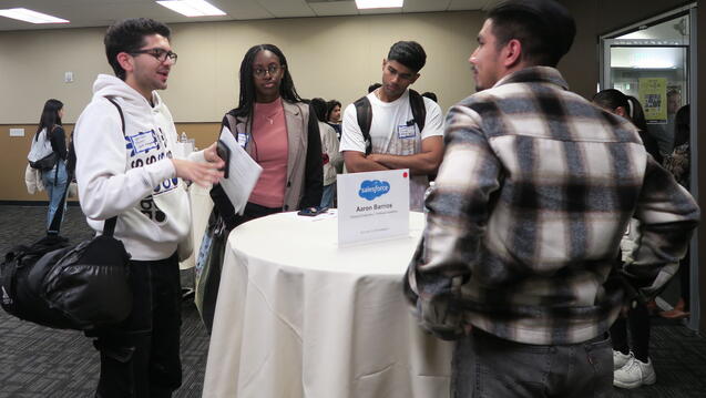 Read the story: Major Employers Come to Campus, Talk Careers 