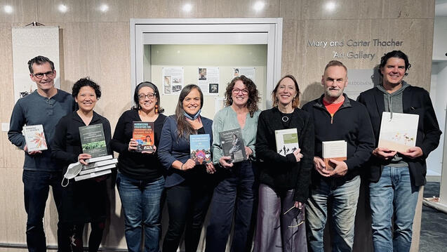 Read the story: Professors Celebrate a Year in Books