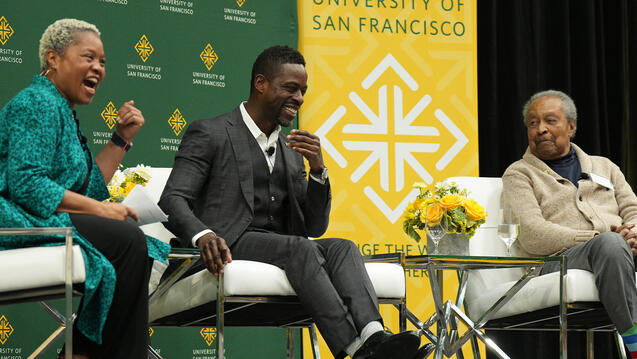 Read the story: Sterling K. Brown and Dr. Clarence B. Jones Share Wisdom at USF