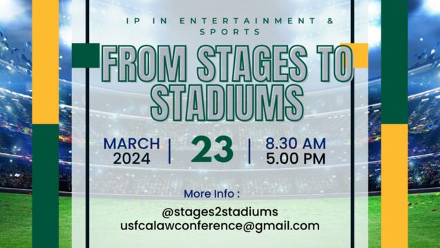 Read event details: From Stages to Stadiums