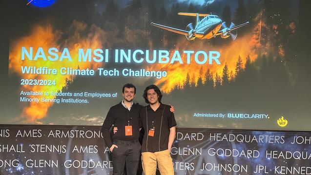 Read the story: Undergraduates Win Award from NASA, Launch Startup to Predict Wildfires