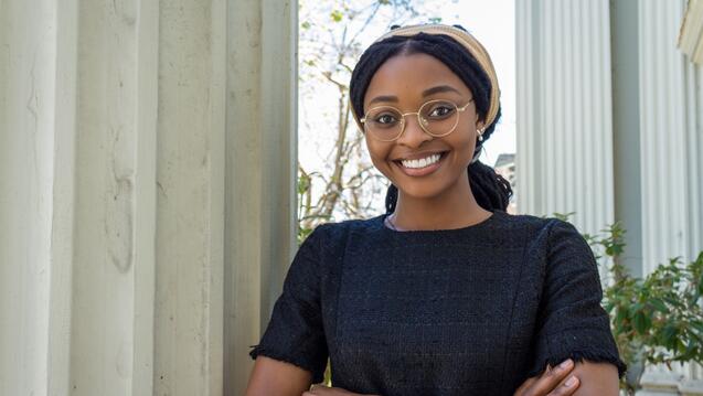 Read the story: Politics Grad Works for a Bright Future