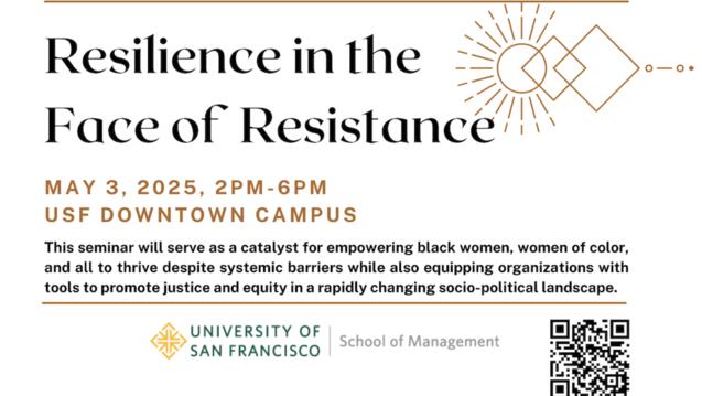 Read event detail: Resilience in the Face of Resistance