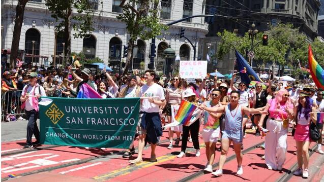 Read event details: March with USF in the 2025 San Francisco Pride Parade