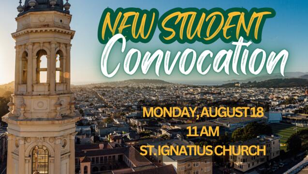 Read event detail: New Student Convocation