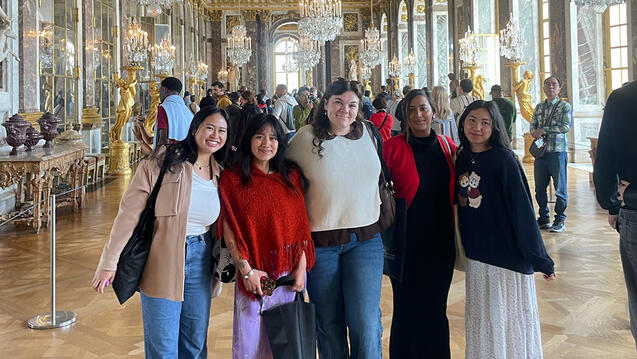 students in Versailles