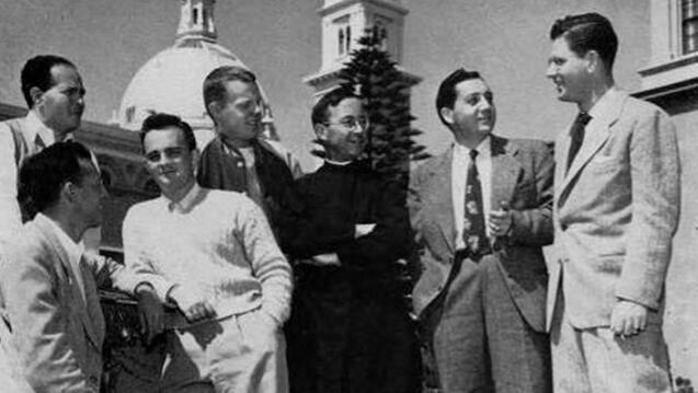 group of students in 1948