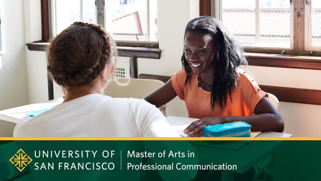 Read event detail: MA in Professional Communication Information Session – Meet a Professor & Student
