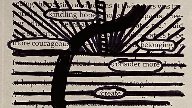 Read event detail: Cross It Out: an arts and crafts writing workshop