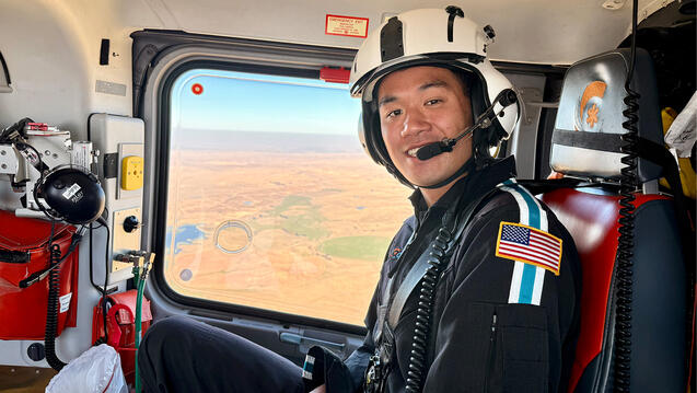 Read the story: Taking Nursing to New Heights: Flight Nursing