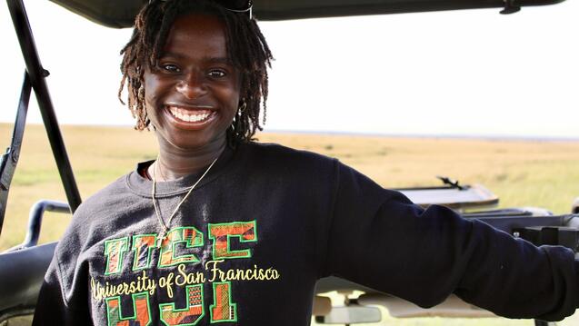 Read the story: USF Track Athlete Interns in Kenya and Returns with a Mission
