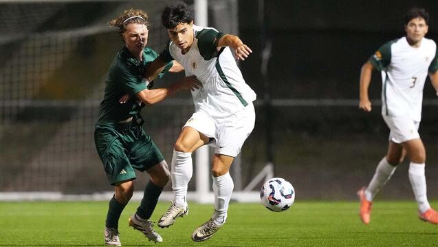 Read event detail:  USF Men&#039;s Soccer at Santa Clara
