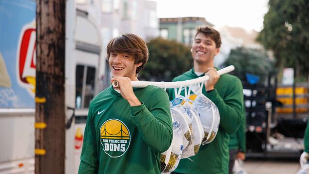 Read the story: 30th Annual Thanksgiving Food Drive Unites USF Community