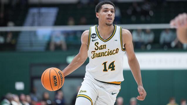 Read event detail:  USF Men&#039;s Basketball at Gonzaga