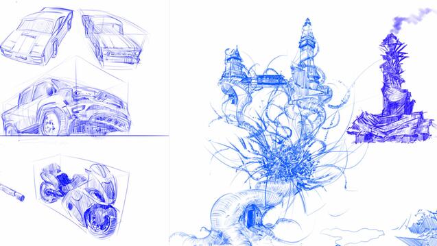 Read event details: Art Hour: Drawing Perspective
